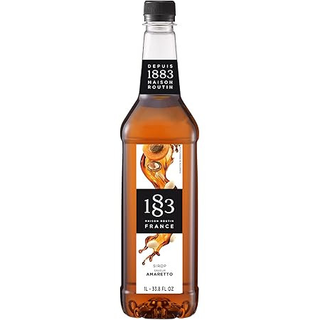 1883 Vanilla Syrup for Drinks, Made in France, 1 Liter Glass Bottle | Amazon (US)