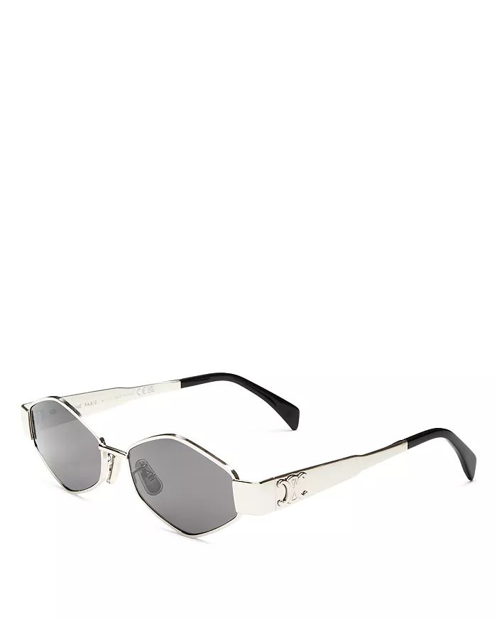 Metal Triomphe Geometric Sunglasses, 54mm | Bloomingdale's (US)