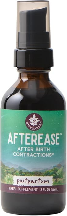 WishGarden Herbs AfterEase for After Birth Contractions - All-Natural Herbal Supplement with Cram... | Amazon (US)