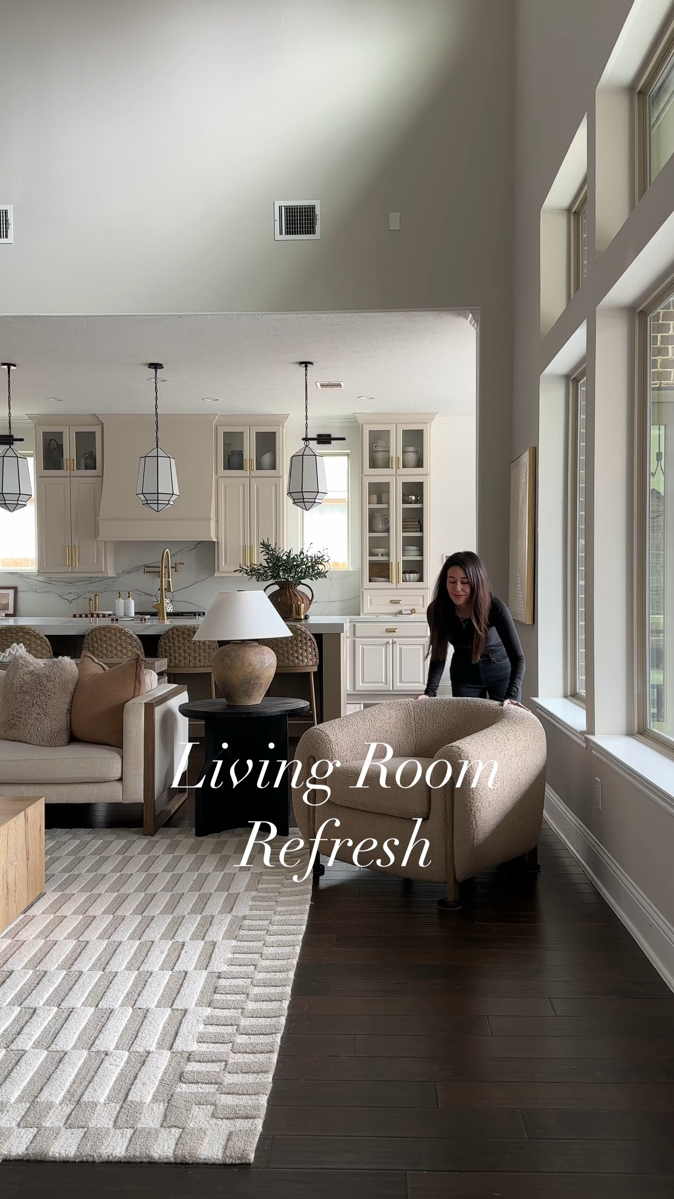 Adding my gorgeous Kathy Kuo accent chairs to my living room. New year, new vibes! ✨ I’ve started refreshing our home with small, simple updates—starting with the living room. One more piece is on the way, and I’ve got my eye on a couple more spaces to refresh next. Who else loves a little reset to kick off the year?

#LTKStyleTip #LTKHome #LTKWatchNow