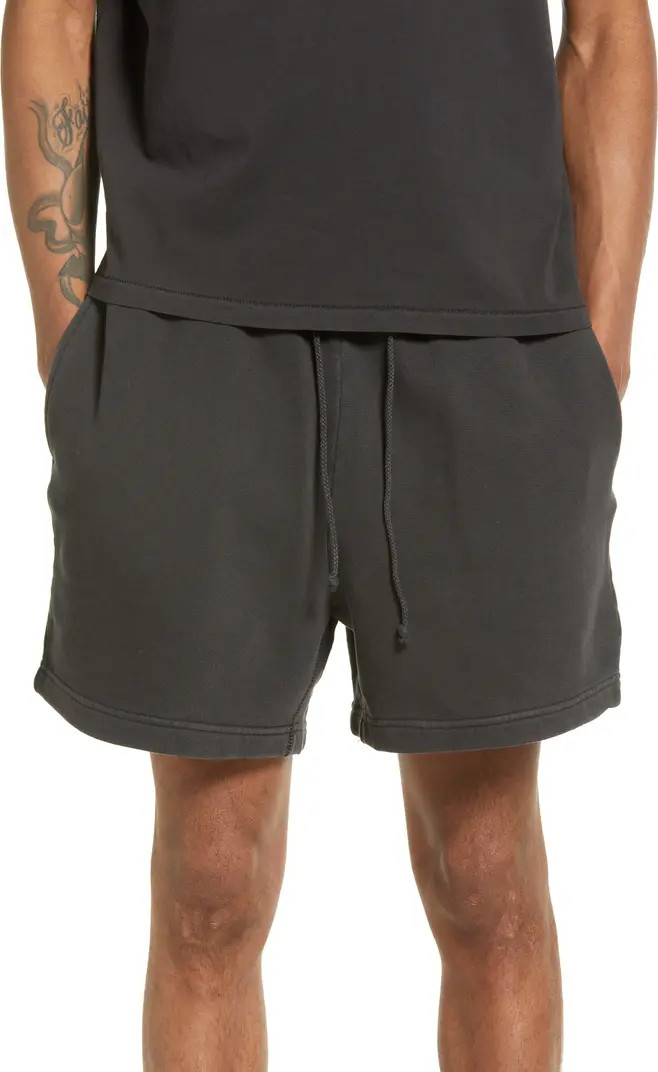 Core Organic Cotton Brushed Terry Sweat Shorts | Nordstrom