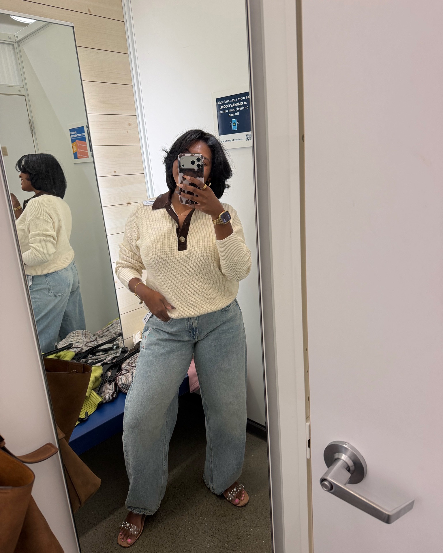 This cream and brown sweater !!? Old Navy this is so cute ❤️‍🔥

#LTKootd #LTKSeasonal #LTKgrwm