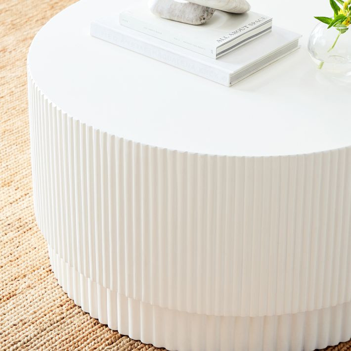 Fluted Coffee Table (32") | West Elm (US)