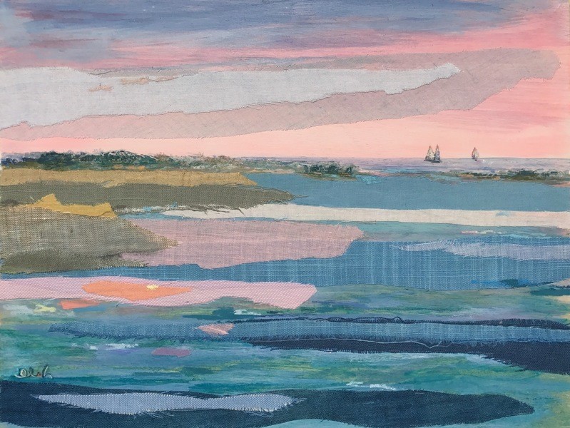 Sunset Stripes 1 | Artfully Walls