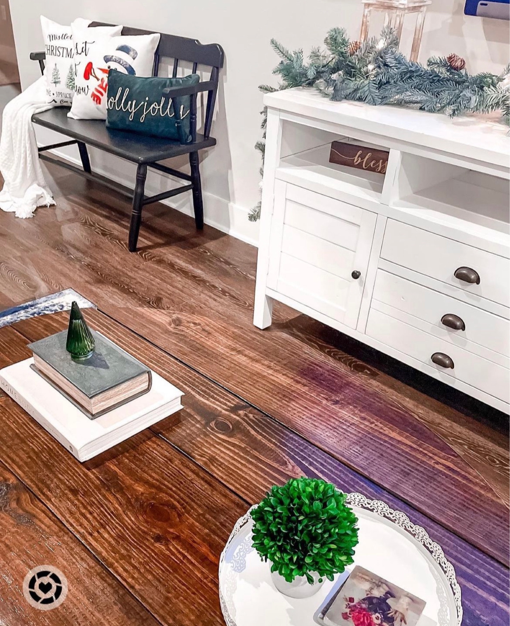 Christmas living room furniture and decorations 

#LTKsalealert #LTKhome #LTKfamily