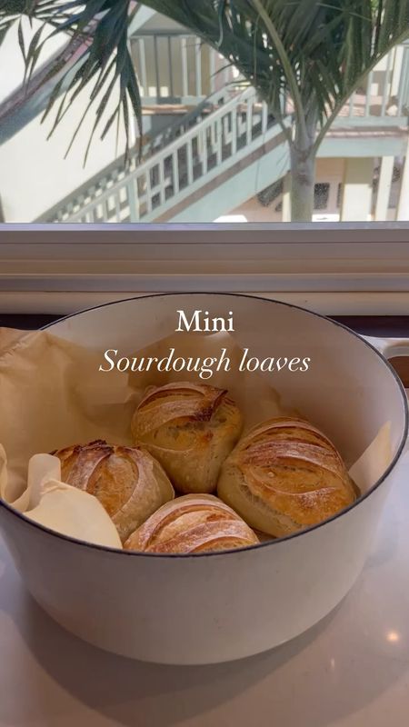Mini sourdough loaves! 