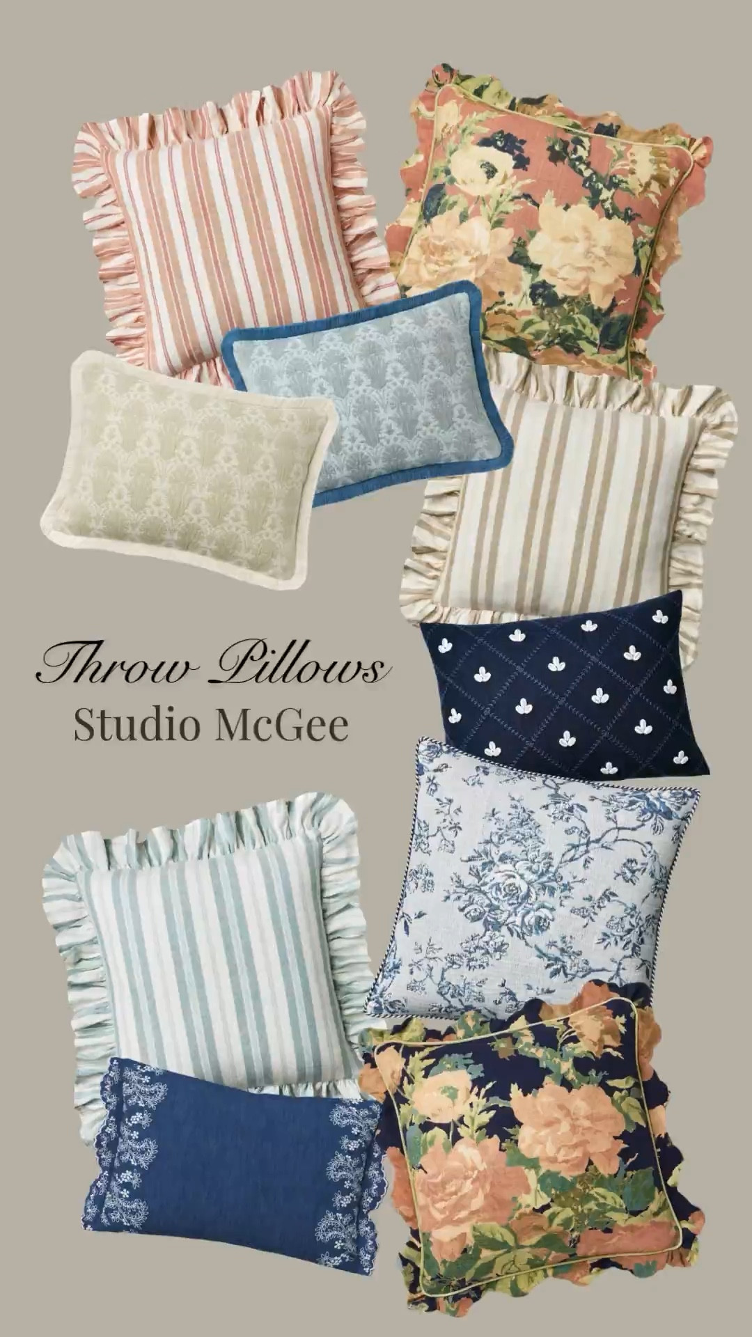 New! I love these colorful throw pillows from the new Studio McGee spring collection at Target! cottage core, modern organic, traditional, living room, family room, bedroom, guest room, girl's room, primary bedroom, entryway, sofa, couch

#LTKHome #LTKFindsUnder100 #LTKSeasonal