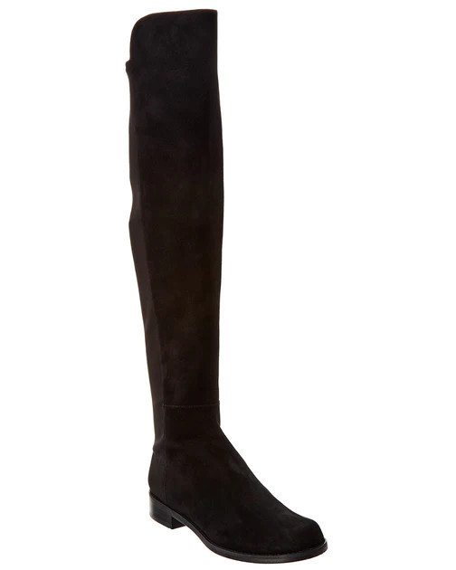 Stuart Weitzman Reddy 5050 Suede Over-The-Knee Boot | Shop Premium Outlets