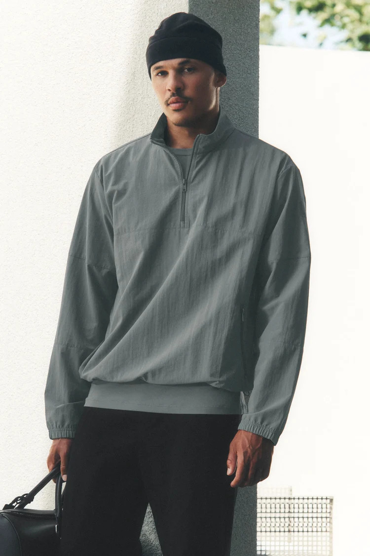 Light Weight Takeaway Track Pullover | Alo Yoga