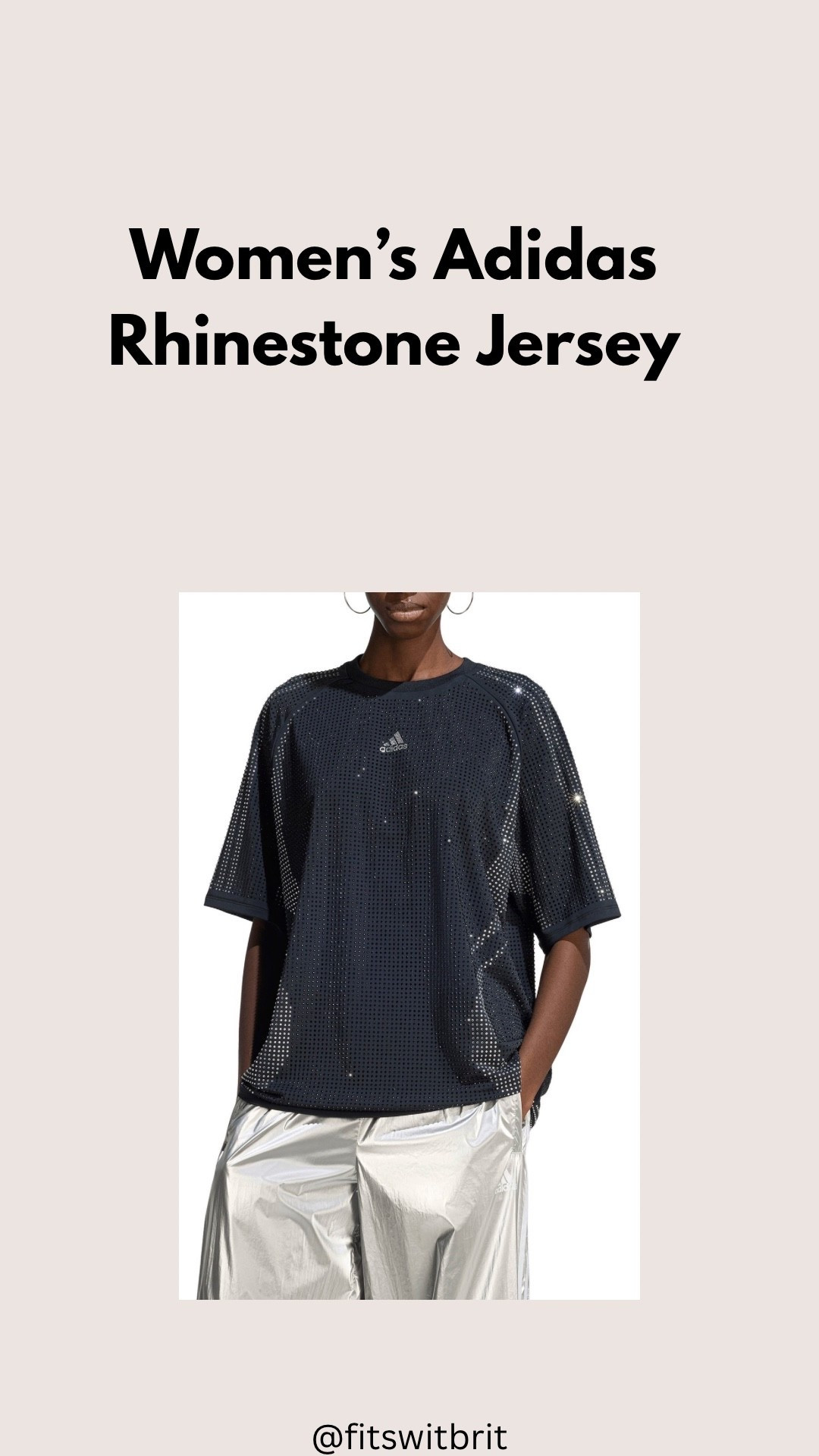Women’s Adidas Rhinestone Jersey