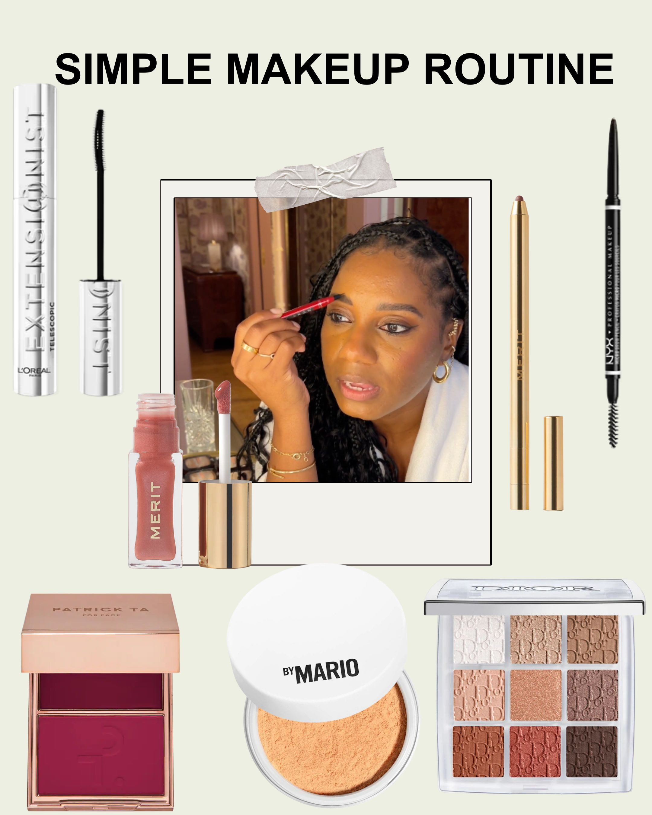 My Simple Makeup Routine 

 