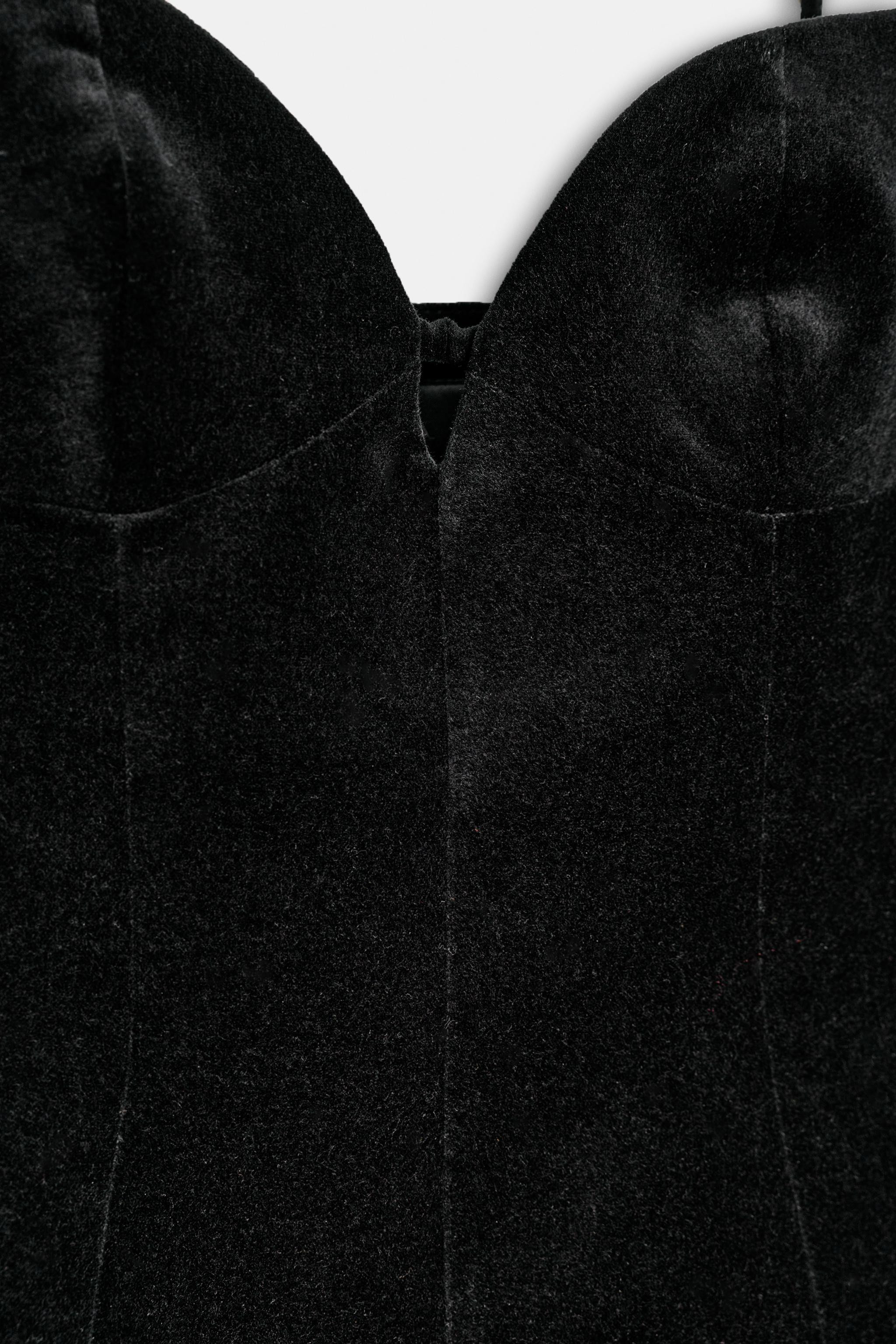 SHORT STRAPPY VOLUMINOUS DRESS | Zara Canada