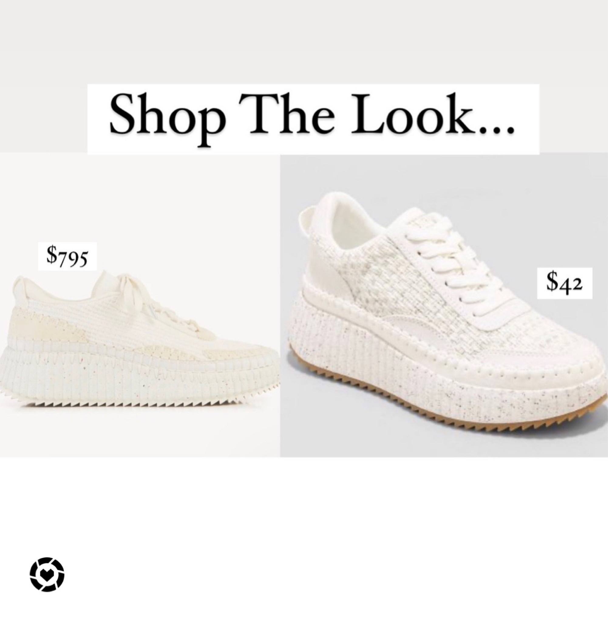 Shop The Look - Chloé Nama Sneakers
Look for less
Target finds 
Casual
Target style
Tan 
White
Cream
Platform 
Tennis shoes
Laces
Chic
Dupe
Spring shoe
Affordable 
Vacation shoes
What to pack
Spring break 

#LTKshoecrush #LTKunder50 #LTKstyletip
