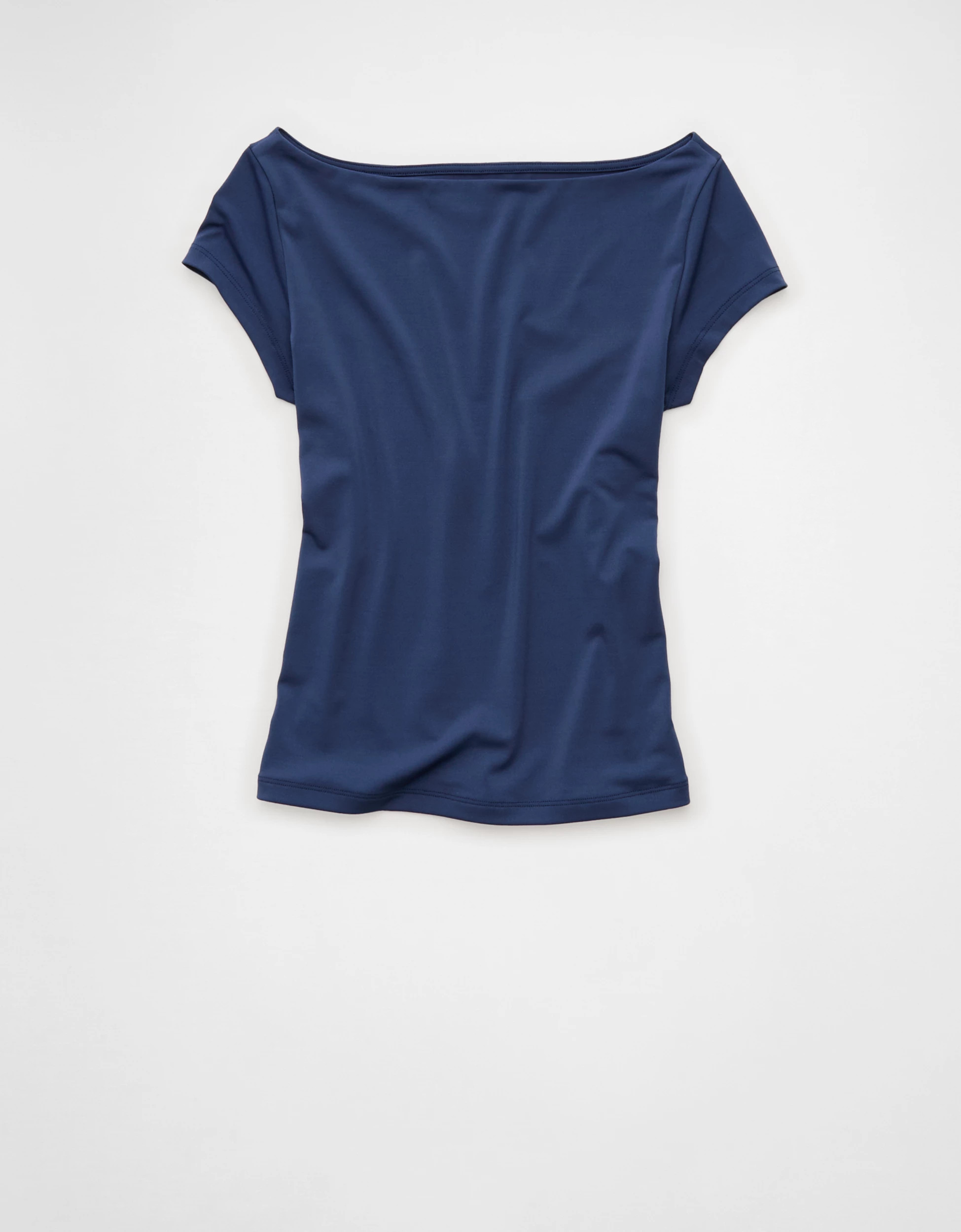 AE Short-Sleeve Boatneck T-Shirt | American Eagle Outfitters (US & CA)