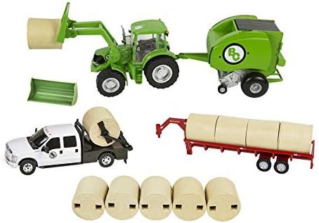 Big Country Toys Hay Baling Set - 1:20 Scale - Hay Baling Toy Set - Farm Toys - Proprietary Blend... | Amazon (US)