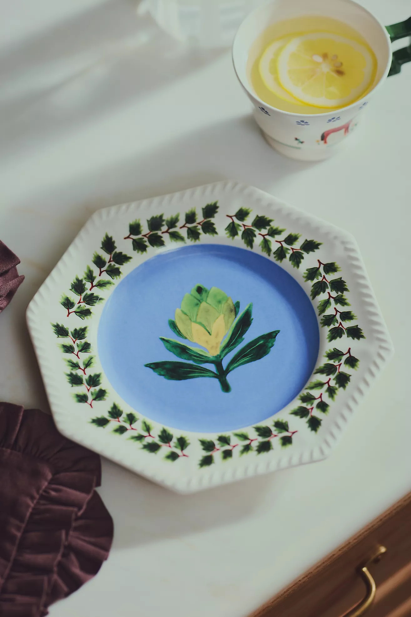 Alana Stoneware Dessert Plate | Anthropologie (US)