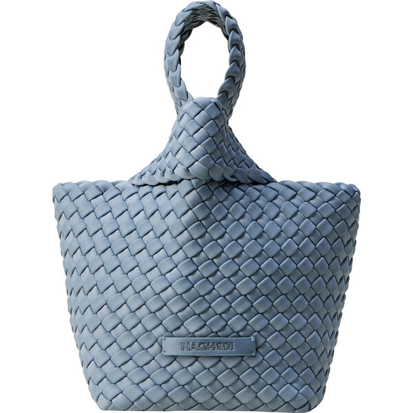 Women's Kyoto Hand-Woven Neoprene Elbow Loop Clutch, Nova - Naghedi NYC Bags & Luggage | Maisonet... | Maisonette