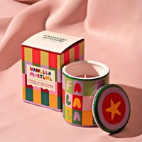 Lidded Candle 'Fa La La' | Debenhams UK