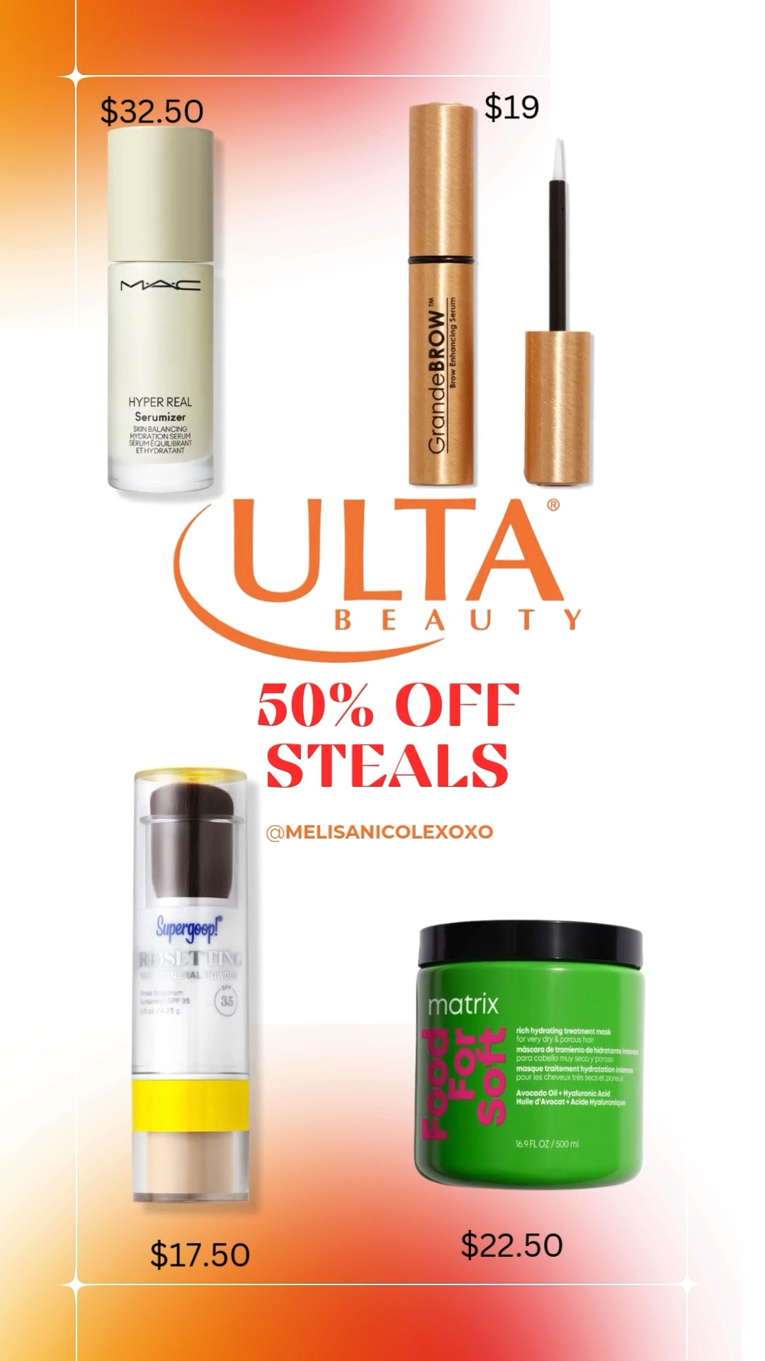 📢 Thursday, March 27th DEAL ALERT! 🚨 Ulta Beauty’s 21 Days of Beauty is here, and today’s must-have steals are 50% off! 😍 This deal is today only, so don’t wait! 🛍️✨ #UltaBeauty #21DaysofBeauty #BeautySteals

#LTKWatchNow #LTKBeauty #LTKSaleAlert