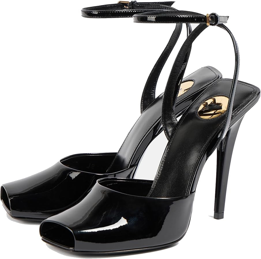 Arqa Stiletto High Heel Sandals for Women Covered Adjustable Ankle Strap Peep Toe Sandal Office P... | Amazon (US)