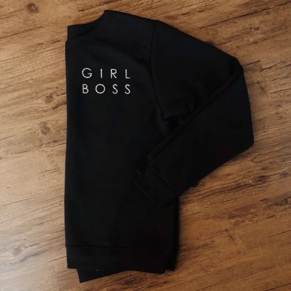 Girl Boss Sweatshirt | Etsy (US)