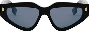 Roma 54mm Geometric Sunglasses | Nordstrom