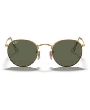 Ray-Ban Polarized Round Metal Sunglasses, RB3447 50 | Macys (US)