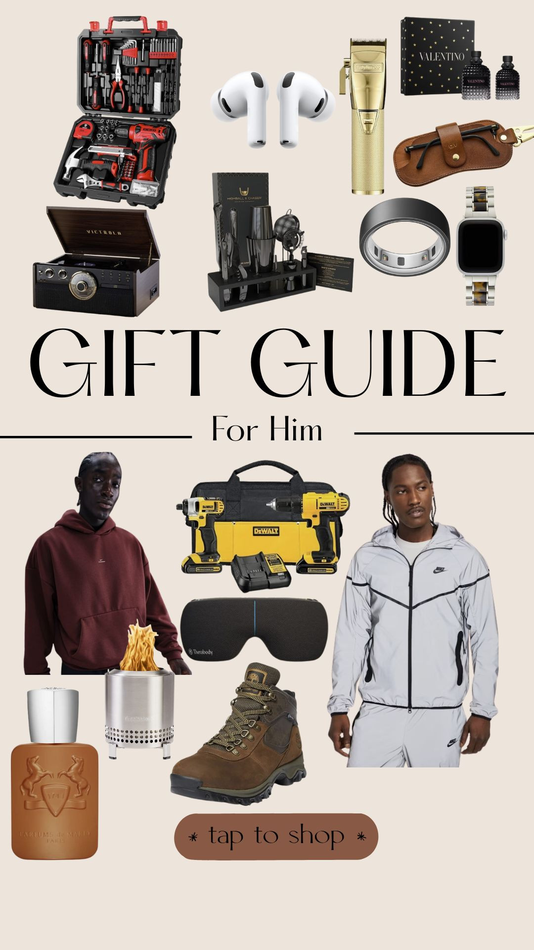 Holiday gift guide for him 

#LTKHoliday #LTKFindsUnder100 #LTKGiftGuide