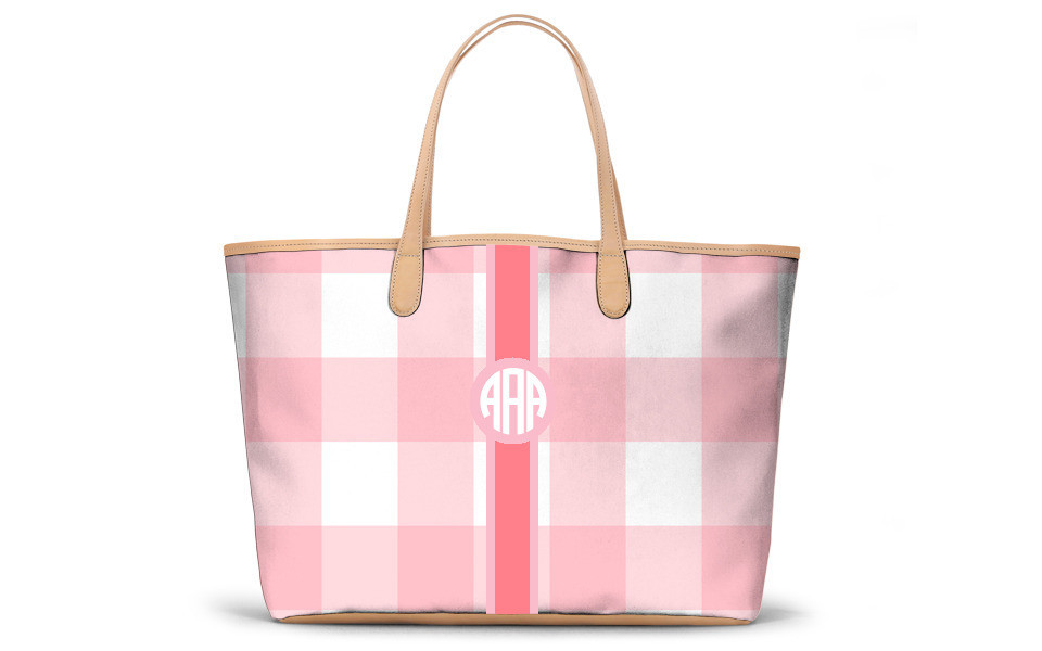 St. Anne Tote - Printed Monogram $200 | Barrington Gifts
