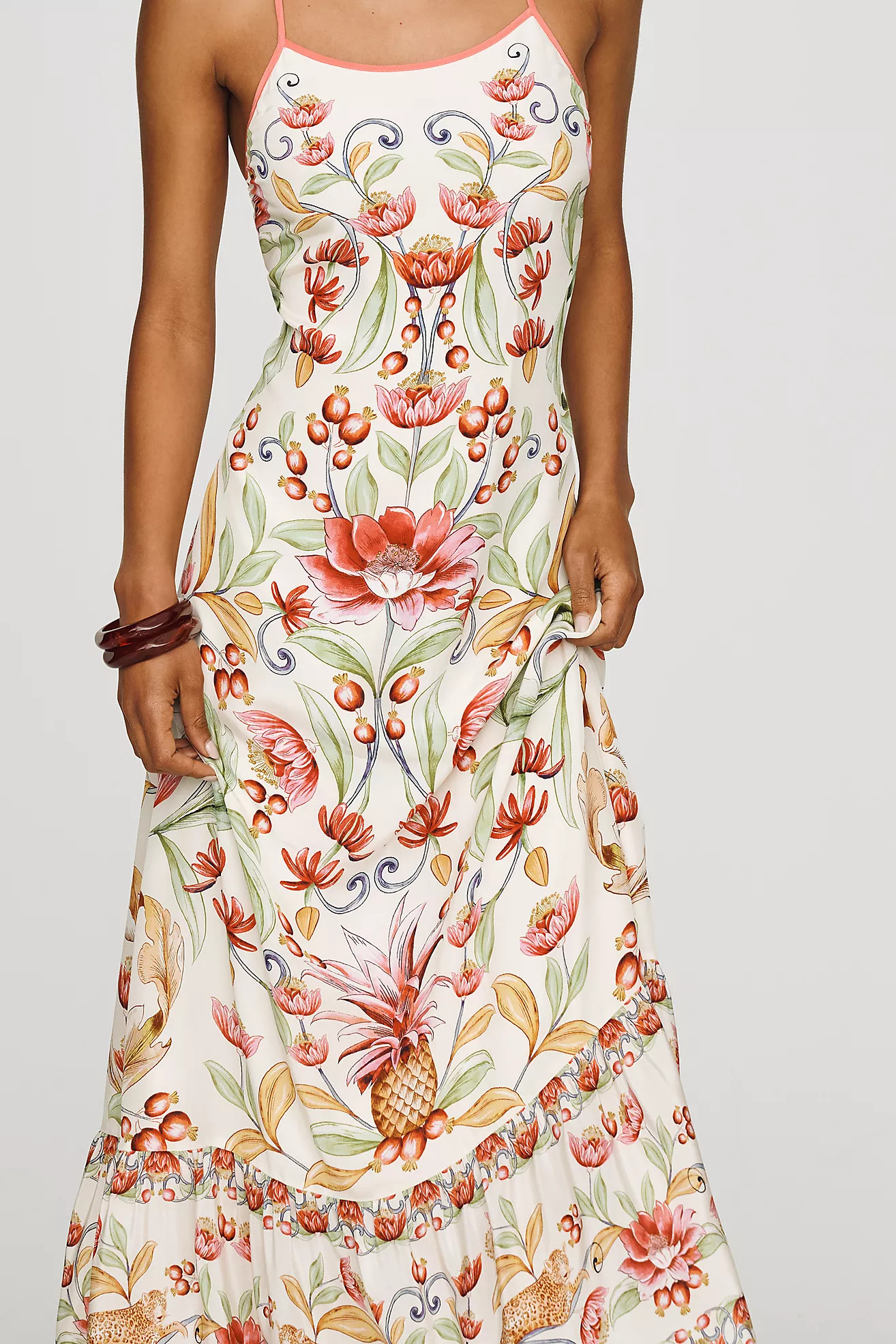 Anthropologie x Farm Rio Printed Strappy Maxi Dress | Anthropologie (US)