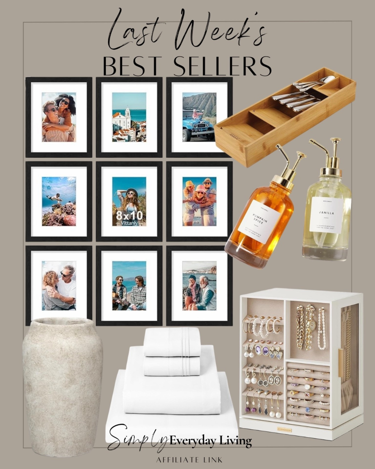 Last weeks best sellers 

#LTKHome