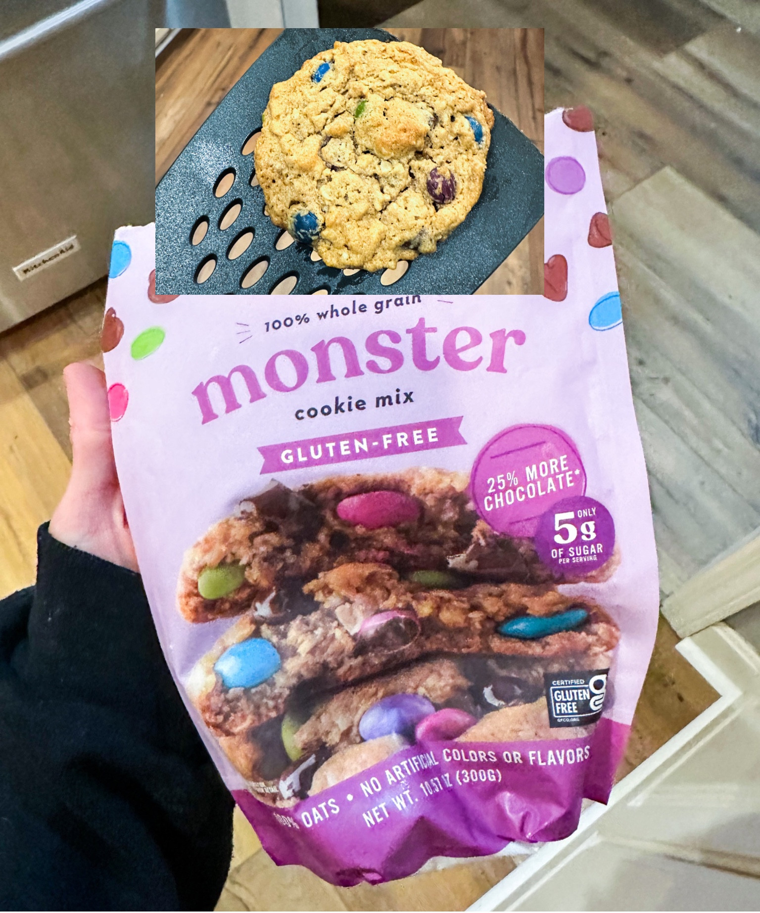 Gluten Free Clean Ingredient Cookie Mix!!! Buy the mix & add 1 egg, nut butter (I used cashew butter & was amazing!), and 2tbs of butter. Such a delicious “better for you” option! This brand doesn’t use any artificial colors or sweeteners!!! 😍 #founditonamazon

#LTKfamily #LTKhome #LTKunder50