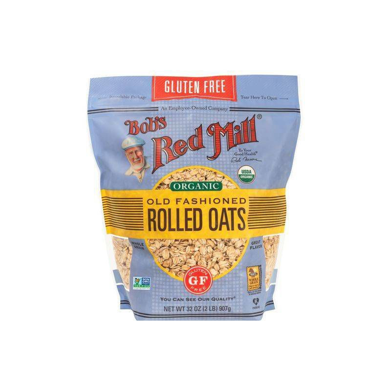 Bob's Red Mill Gluten Free Organic Old Fashioned Rolled Oats - 32oz | Target