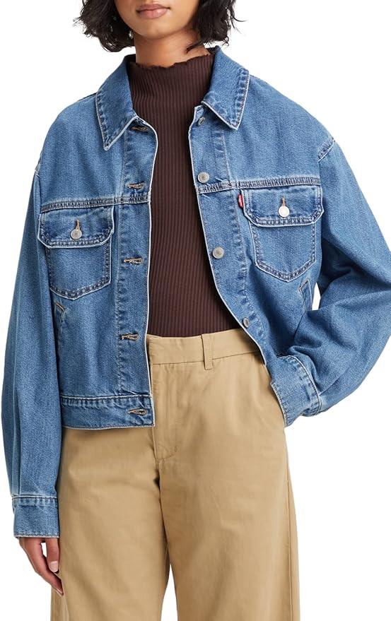 Levi's Women's Utility Baby Baggy Jacket | Amazon (US)