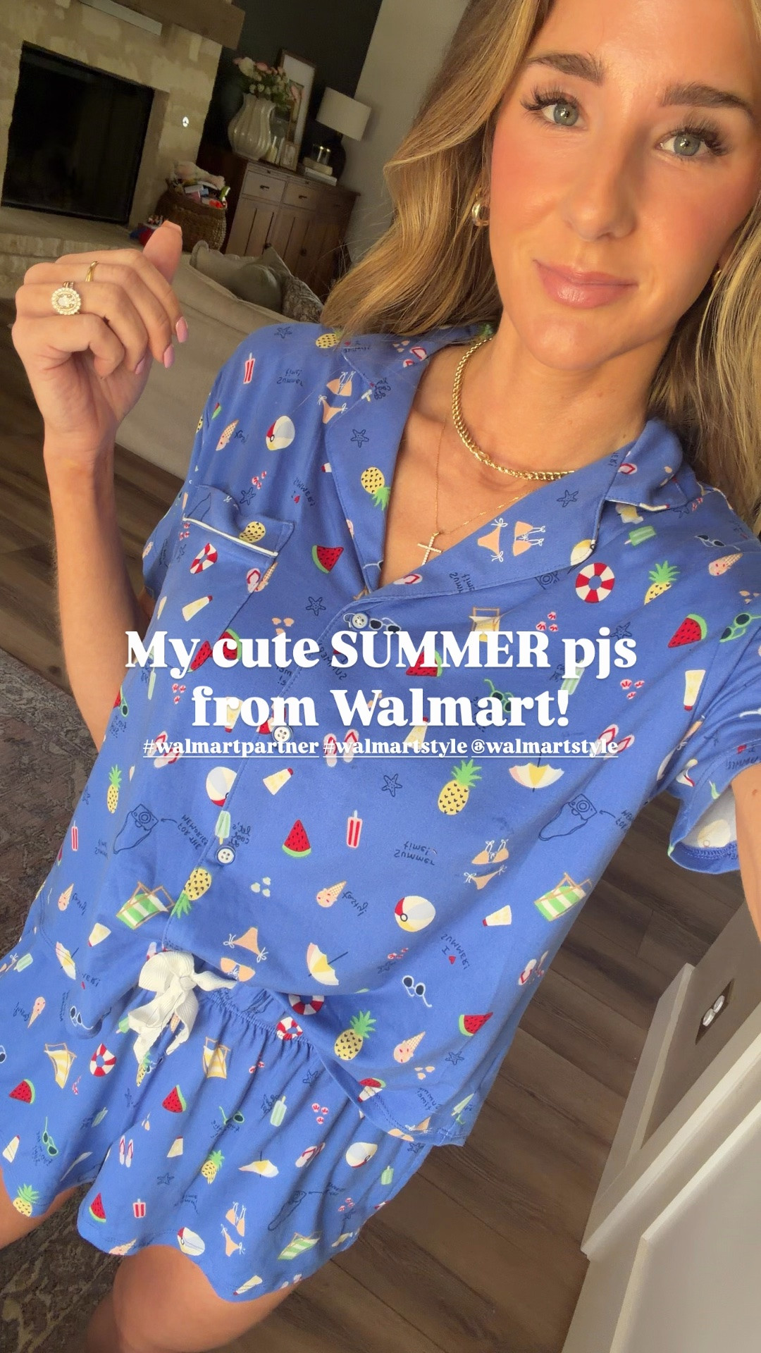 Okay I love these. The print and the feel, they’re so soft and cozy but still lightweight for the Summer! #walmartpartner #walmartstyle @walmartstyle