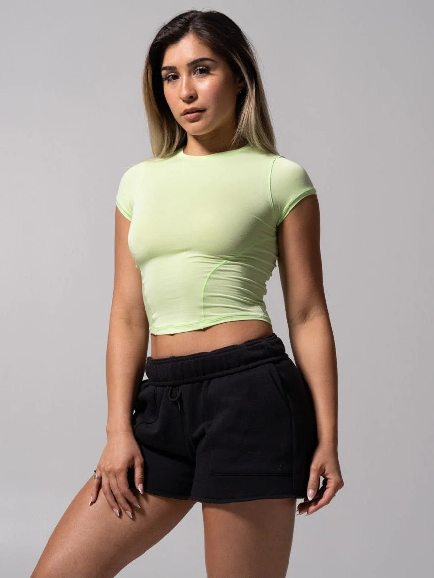 Halo Baby Tee - Limearita | Buffbunny Collection