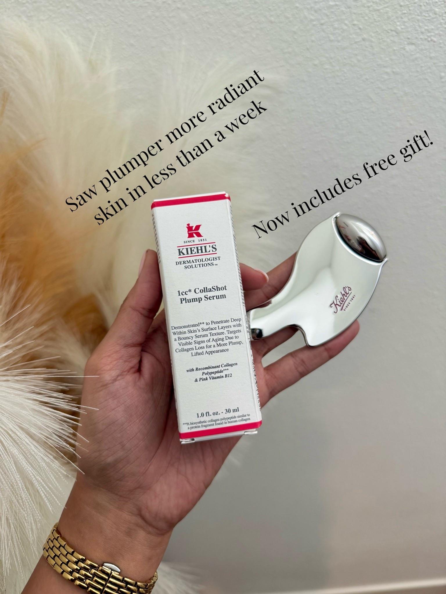 I LOVED and STILL LOVE this new Kiehl’s CollaShot Plump Serum 🎉 I was experiencing a little elasticity loss in my cheeks and saw more plumpness and radiance in less than a week with this product! Now I use it everyday 🤍 comes with a free limited edition plump and sculpt tool right now 🎁🎁🎁

Skincare beauty finds anti-aging collagen glowy routine face roller gua sha sculpting sensitive skin

#LTKBeauty
