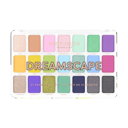 Profusion Cosmetics 21 Shade Eyeshadow Palette - Dreamscape | Walmart (US)
