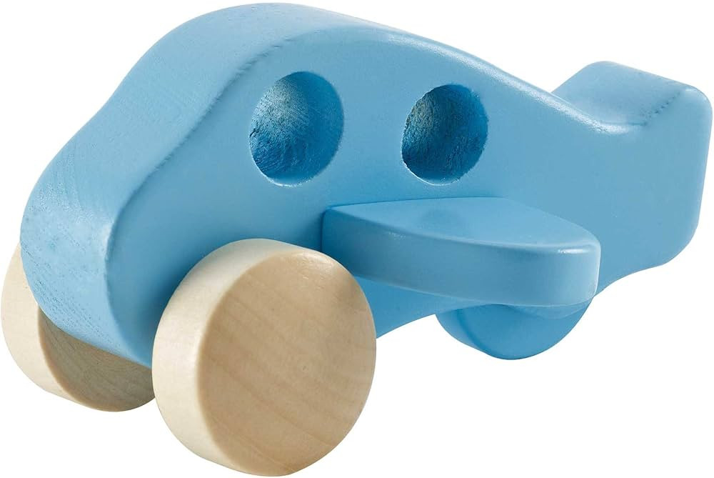 Hape Wooden Mini Airplane| Wooden Educational Learning Toys for Toddler Gift | Amazon (US)