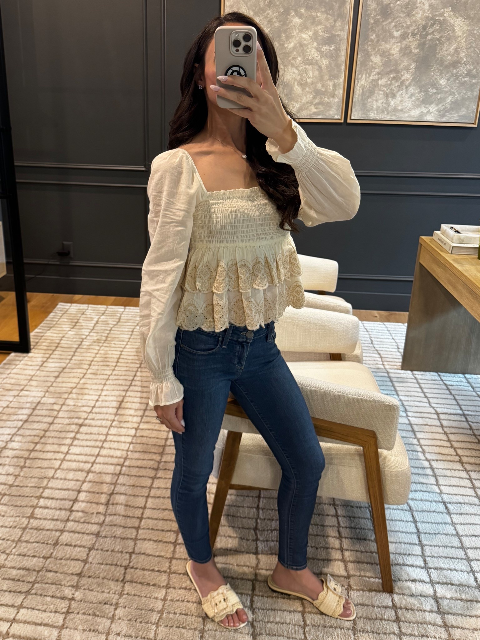 This top is currently 70% off and also comes in brown. It’s under $15 if you can believe it! The sandals also come in multiple colors and are so comfortable

American Eagle -Sam Edelman-spring sandals-summer sandals-women’s blouse-spring blouse summer blouse-spring top on sale

#LTKPetite #LTKSpringSale #LTKStyleTip
