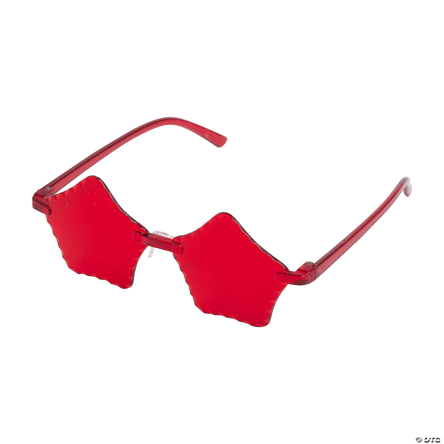 Kids Red Rimless Star Sunglasses – 12 Pc. | Oriental Trading Company