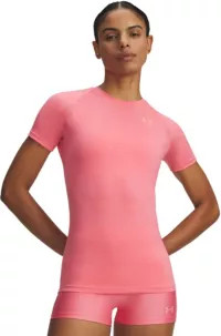 Under Armour Women's HeatGear Compression Short-Sleeve T-Shirt | DICK'S Sporting Goods