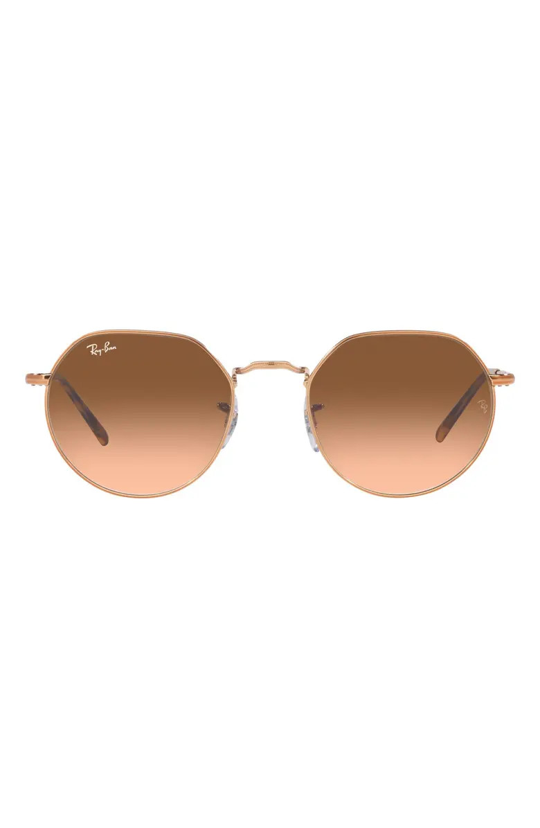 51mm Gradient Geometric Sunglasses | Nordstrom