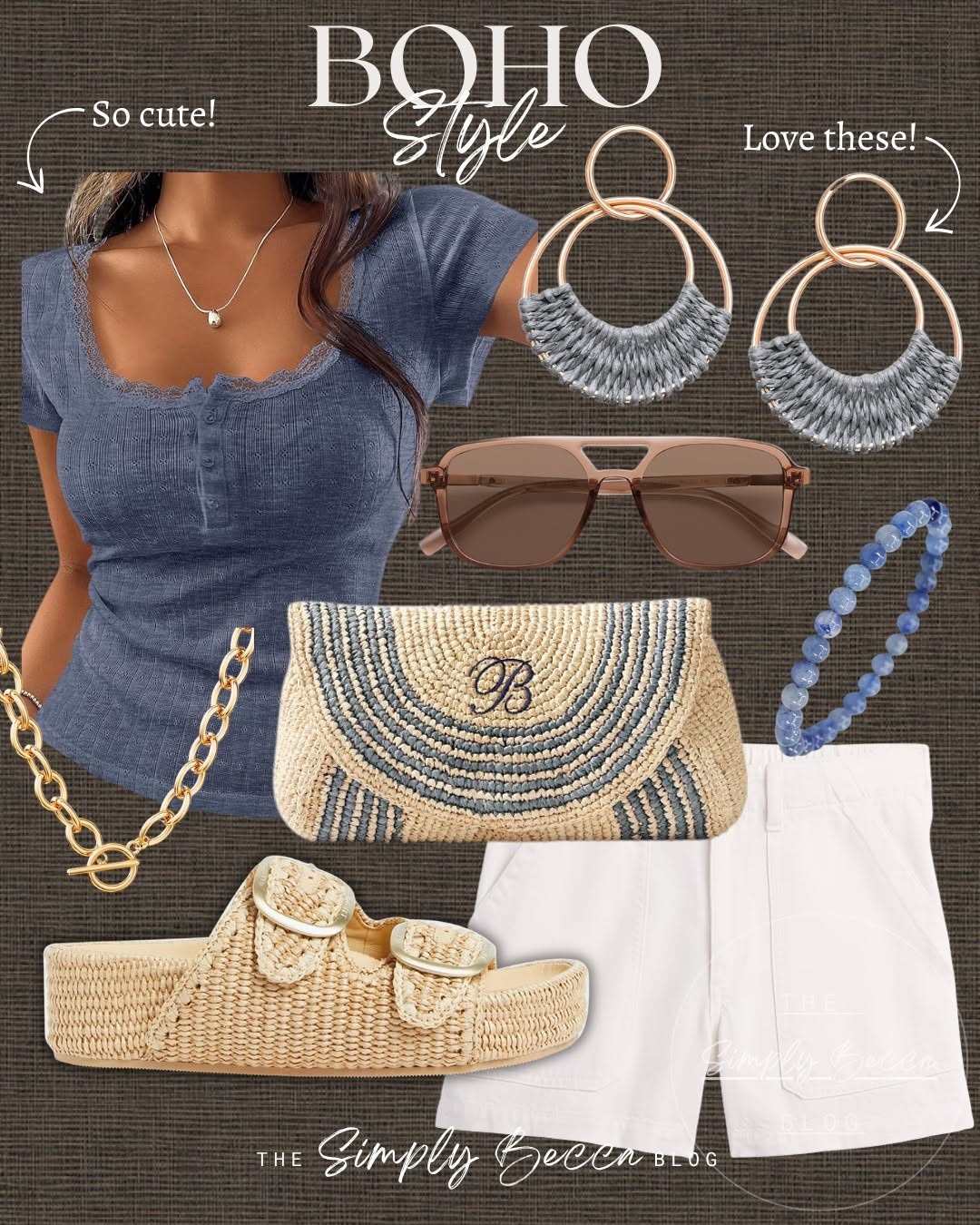 This dusty blue is toooo good 🤩 Simple Boho Fits That Just Work

#ltkwomens #bohostyle #dustyblue #whiteshorts #summeroutfits #vacationoutfits #amazonfashionfinds @Mark and Graham

#LTKgrwm #LTKootd #LTKSeasonal