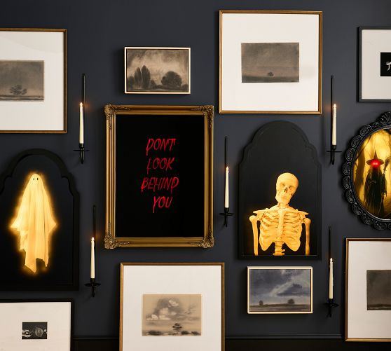 Don't Look Behind You Hologram Wall Mirror | Pottery Barn (US)