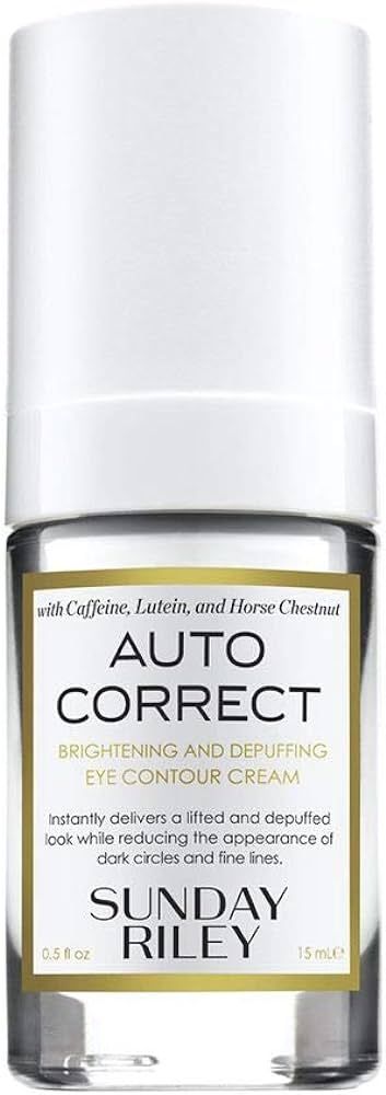 Sunday Riley Auto Correct Eye Cream | Amazon (US)