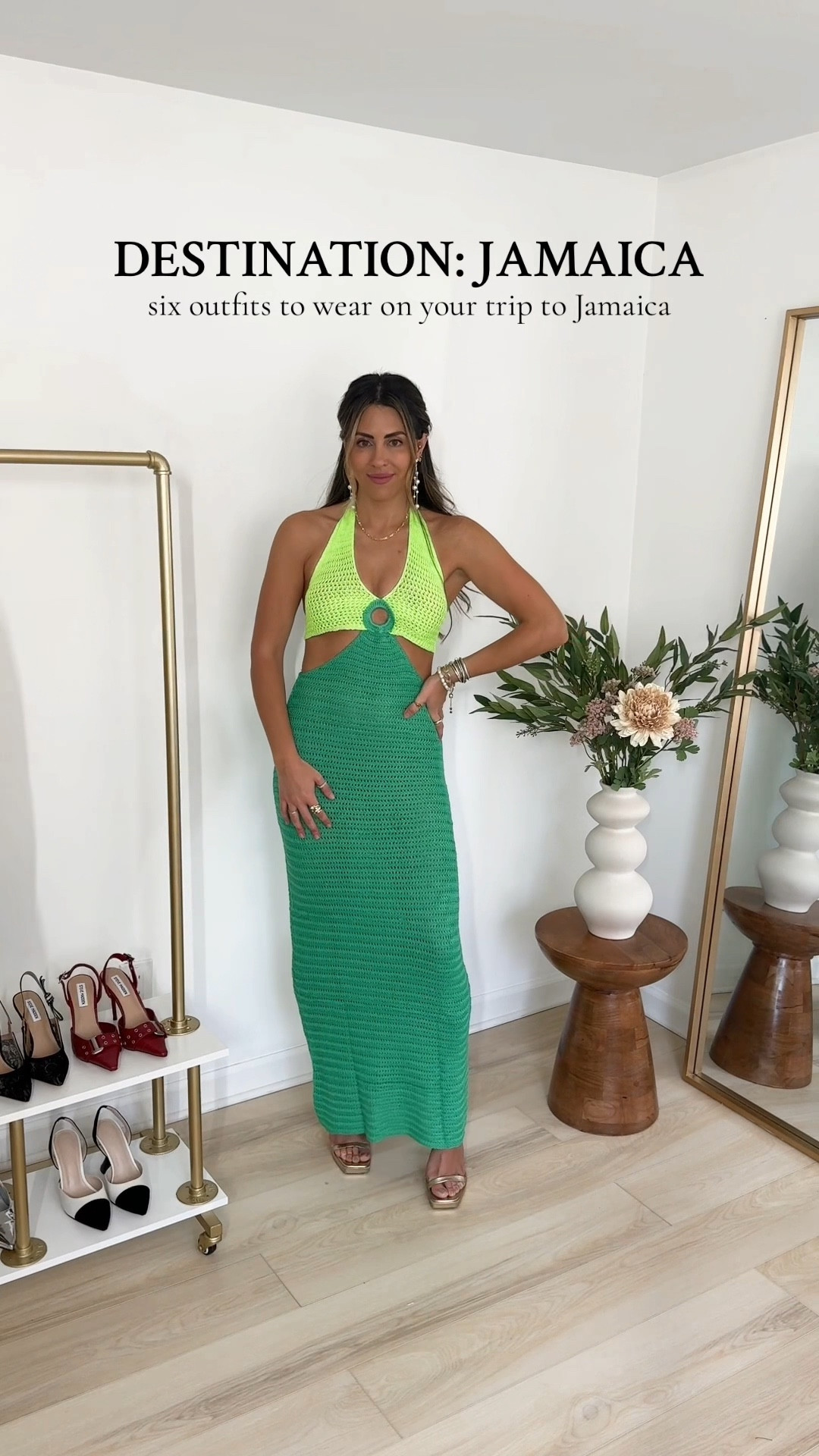 Jamaica outfit ideas for your next tropical vacation 

Wearing size small in everything except the bikinis and floral two piece set I'm wearing a medium in those 

Resort wear | vacation outfits | crochet dress | island style | what to wear to Jamaica | colorful dresses | shell necklace 

#LTKfindsunder50 #LTKstyletip #LTKVideo