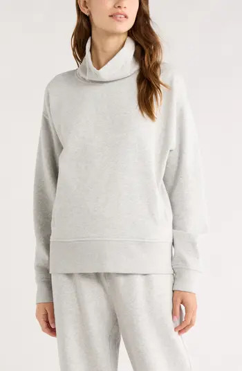 Ultracozy Fleece Funnel Neck Top | Nordstrom