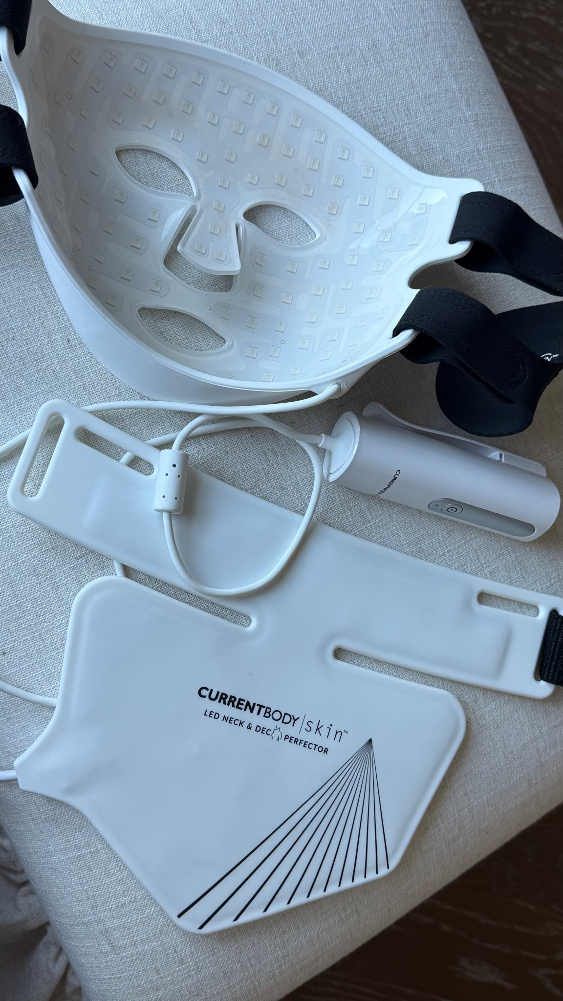 Fav red light therapy mask and neck/chest mask! Current body is the comfiest one I’ve tried! Great for anti aging and fine lines! 

#LTKmorningroutine #LTKBeauty #LTKselfcare