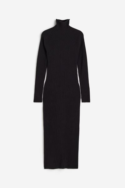Silk-blend turtleneck dress | H&M (UK, MY, IN, SG, PH, TW, HK)